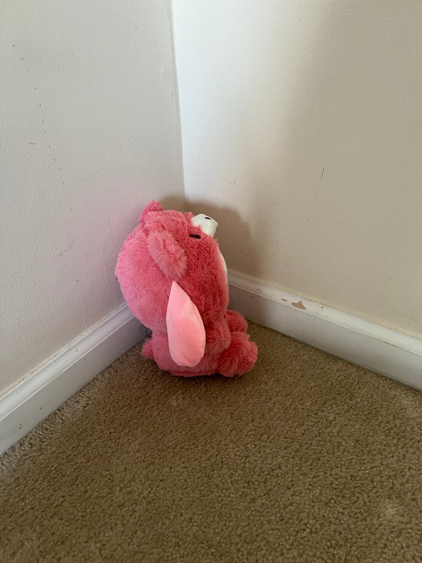 Melody in dark pink onesie