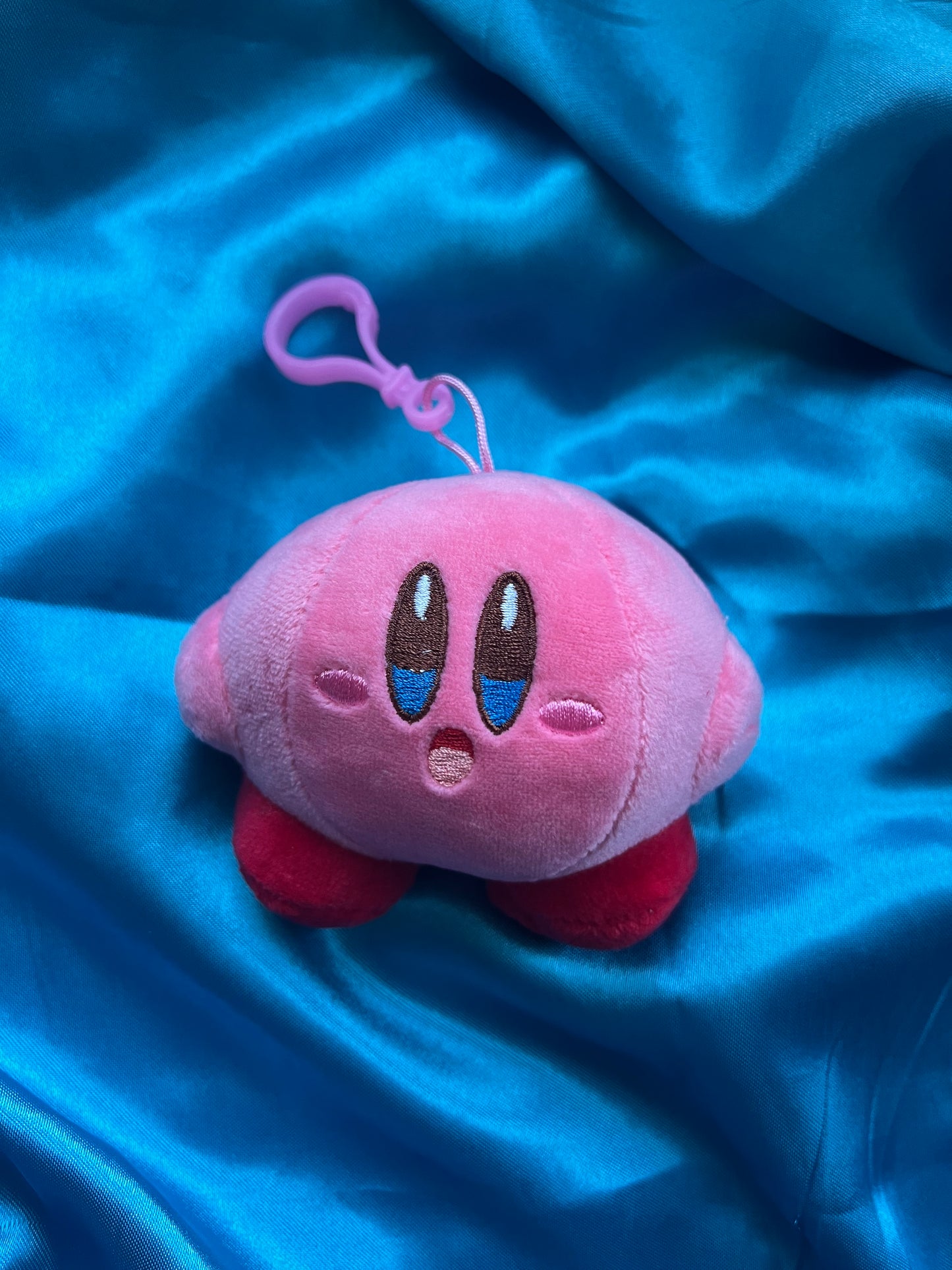 kirby plush keychain