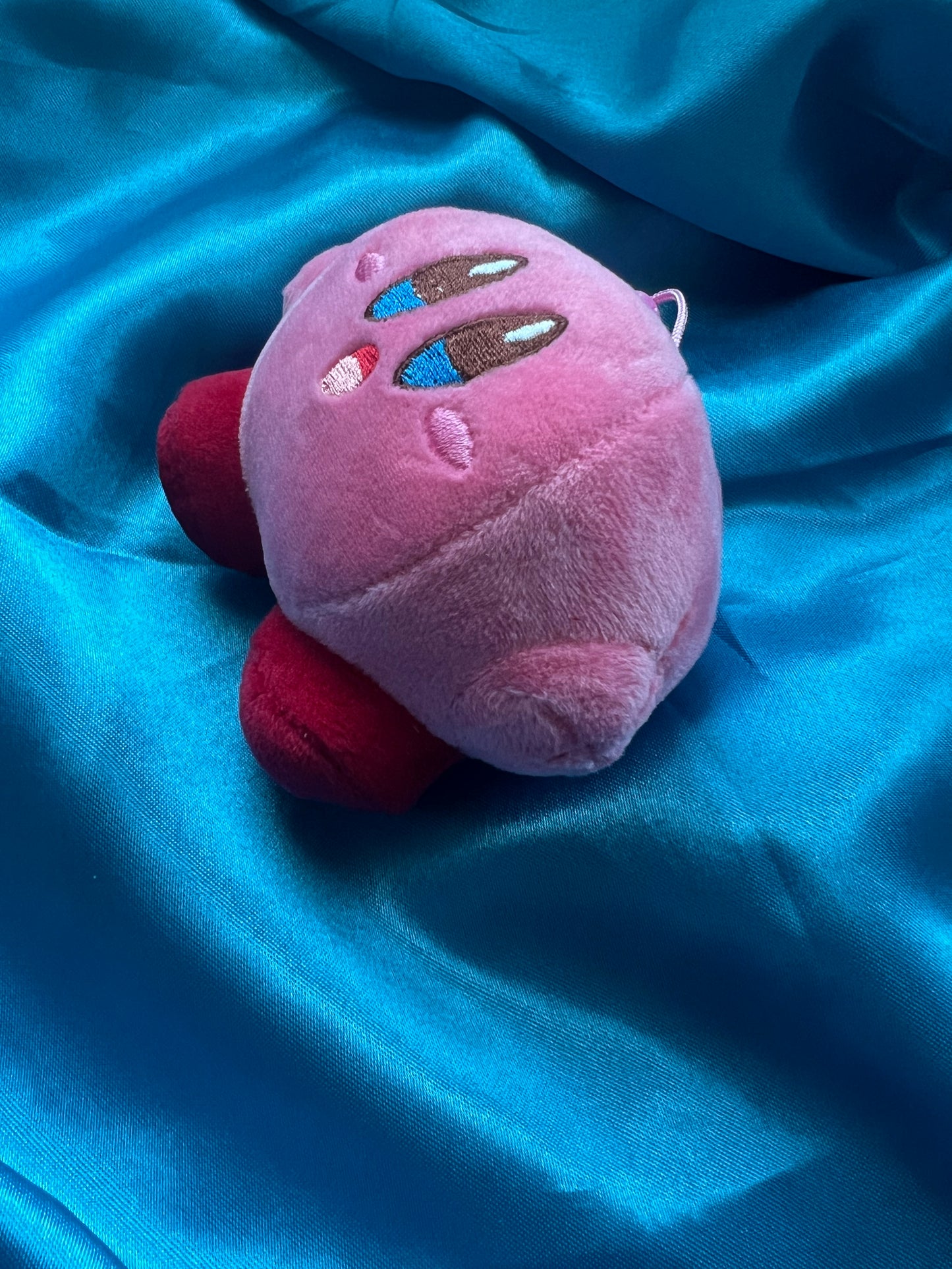 kirby plush keychain